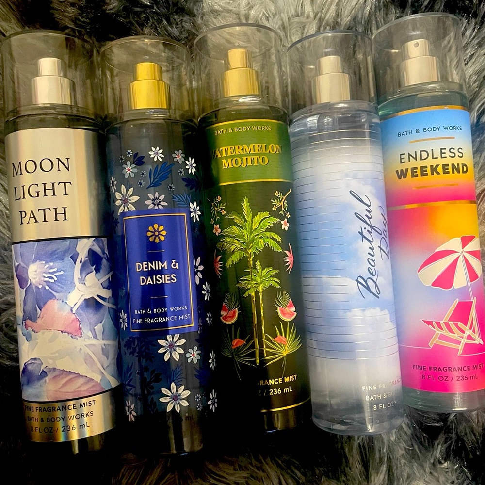Bath&bodyworks body sprays